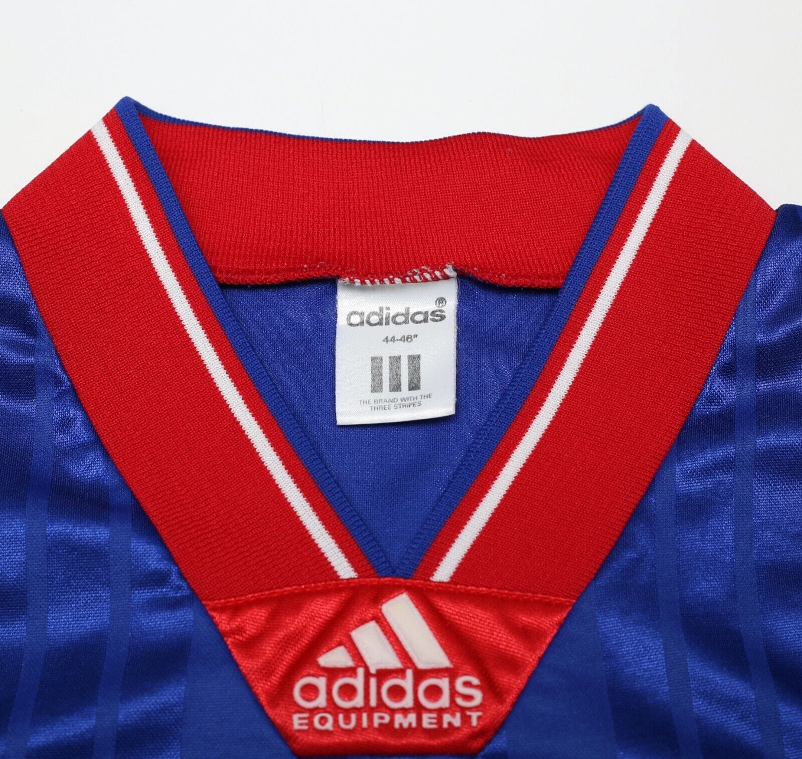 1992/94 McCOIST #9 Rangers Vintage adidas Home Football Shirt Jersey (XL)