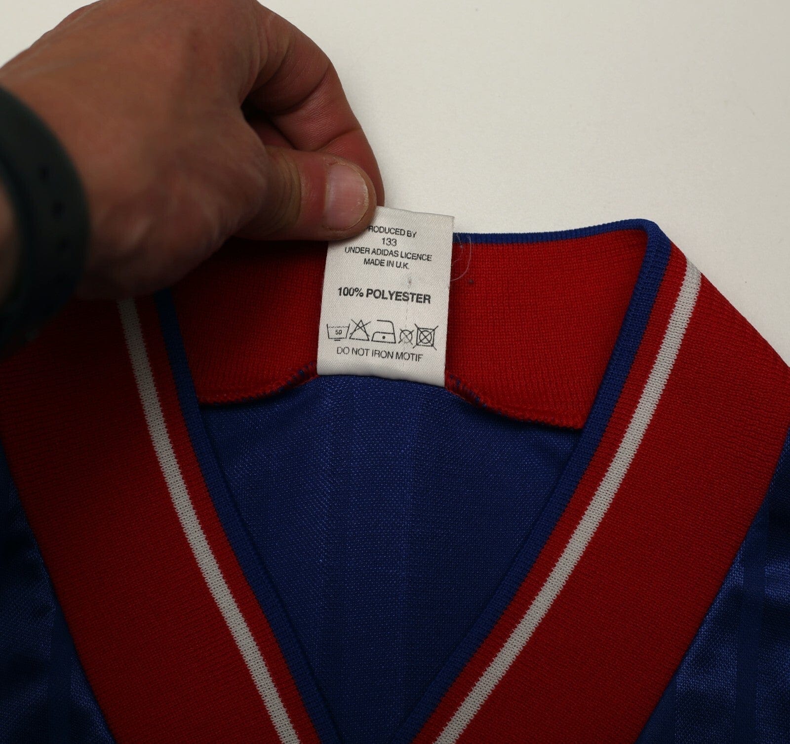 1992/94 McCOIST #9 Rangers Vintage adidas Home Football Shirt (L) 42/44