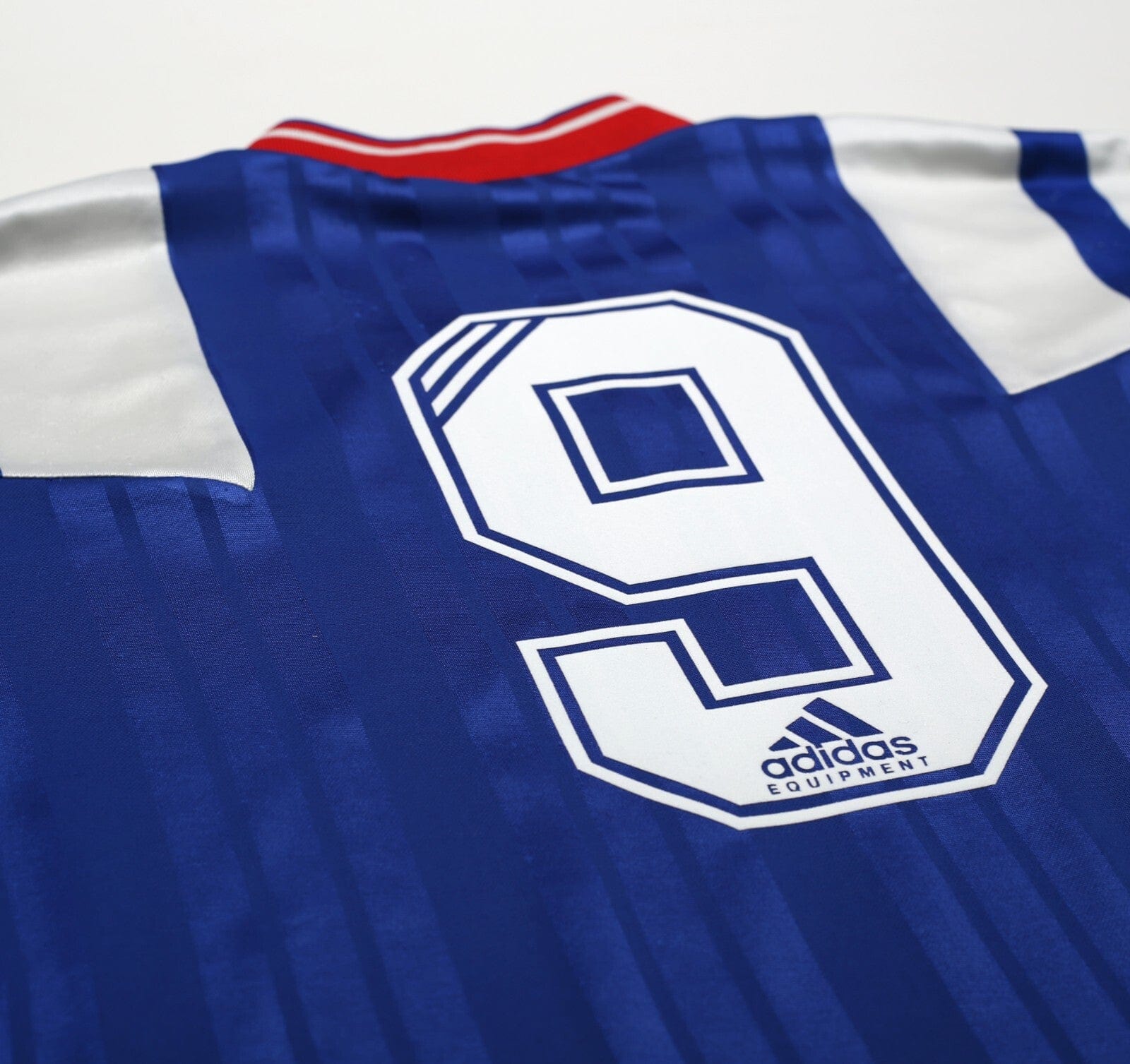 1992/94 McCOIST #9 Rangers Vintage adidas Home Football Shirt (L) 42/44