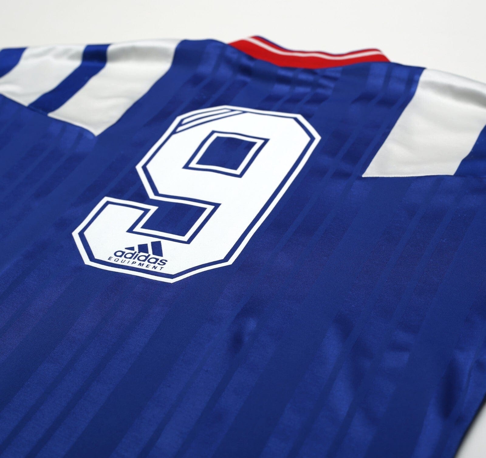 1992/94 McCOIST #9 Rangers Vintage adidas Home Football Shirt (L) 42/44