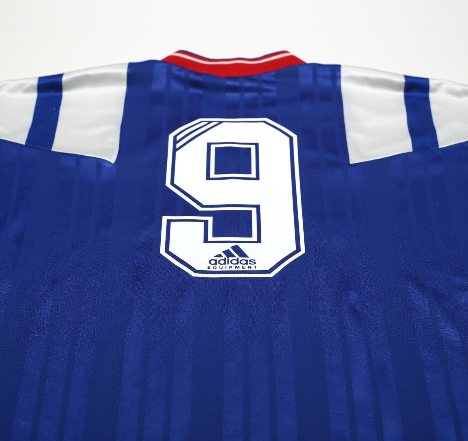 1992/94 McCOIST #9 Rangers Vintage adidas Home Football Shirt (L) 42/44