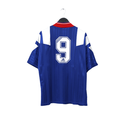 1992/94 McCOIST #9 Rangers Vintage adidas Home Football Shirt (L) 42/44