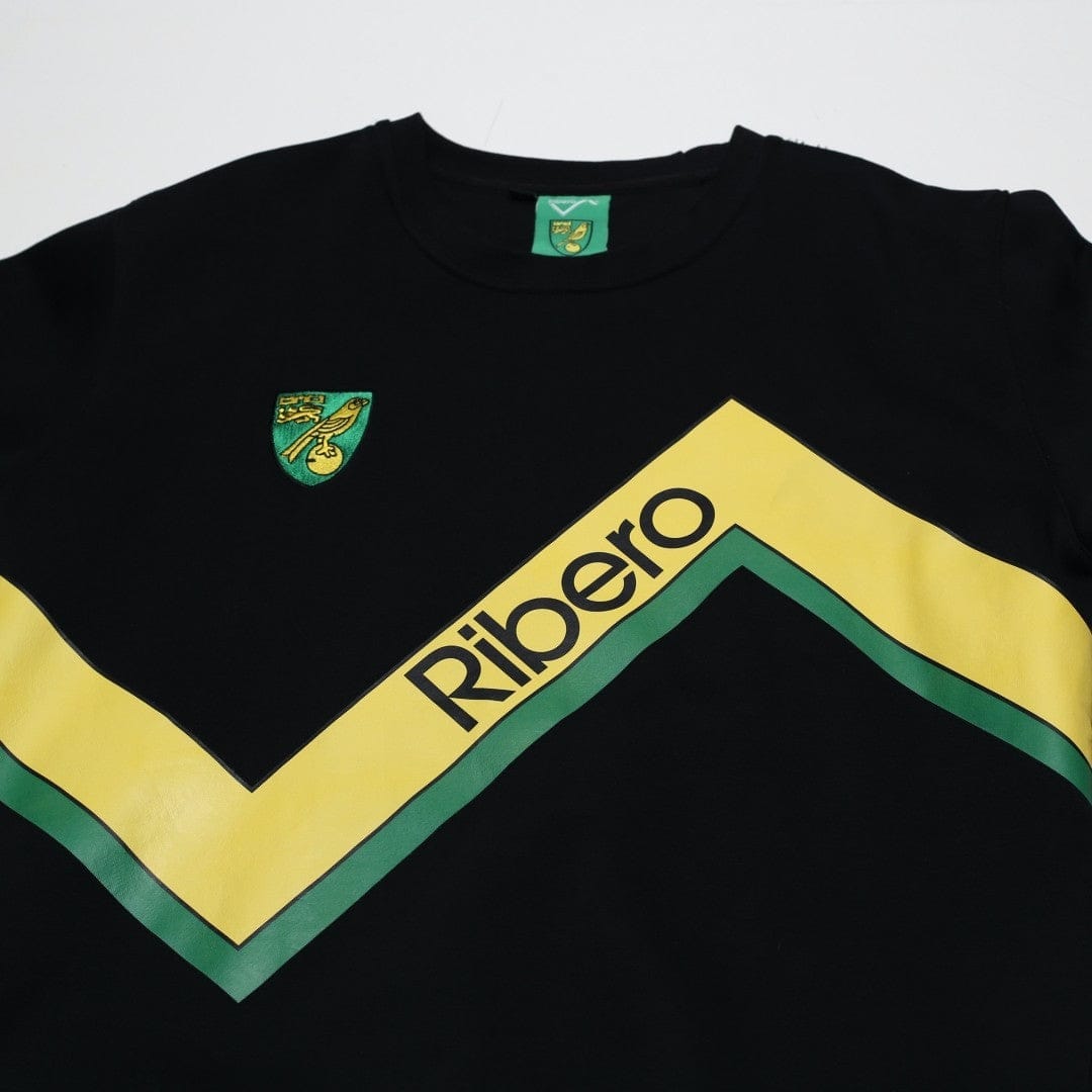 1992/94 Norwich City Retro Ribero Football Training Sweatshirt (M/L)