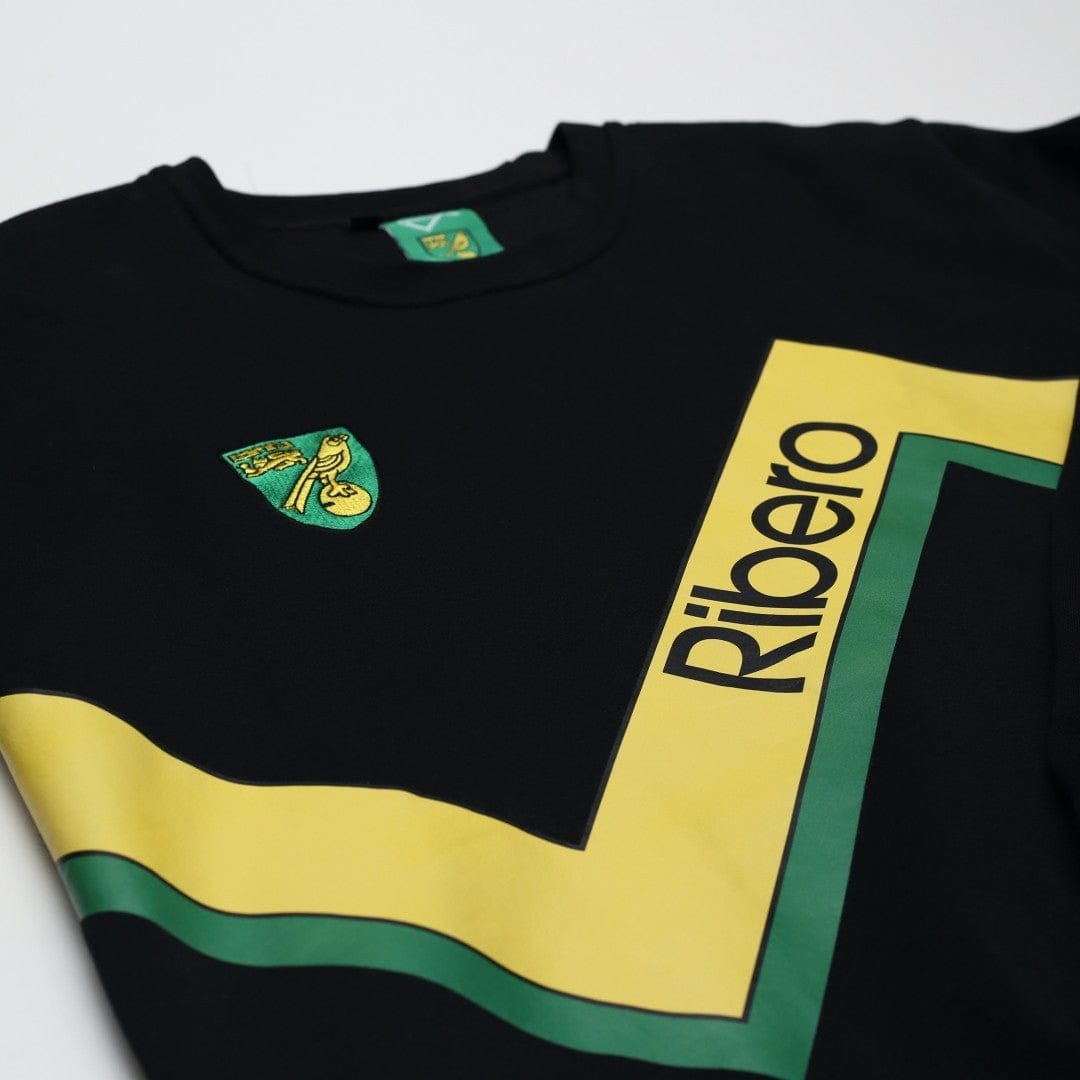 1992/94 Norwich City Retro Ribero Football Training Sweatshirt (M/L)
