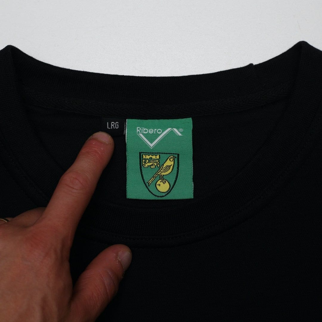 1992/94 Norwich City Retro Ribero Football Training Sweatshirt (M/L)