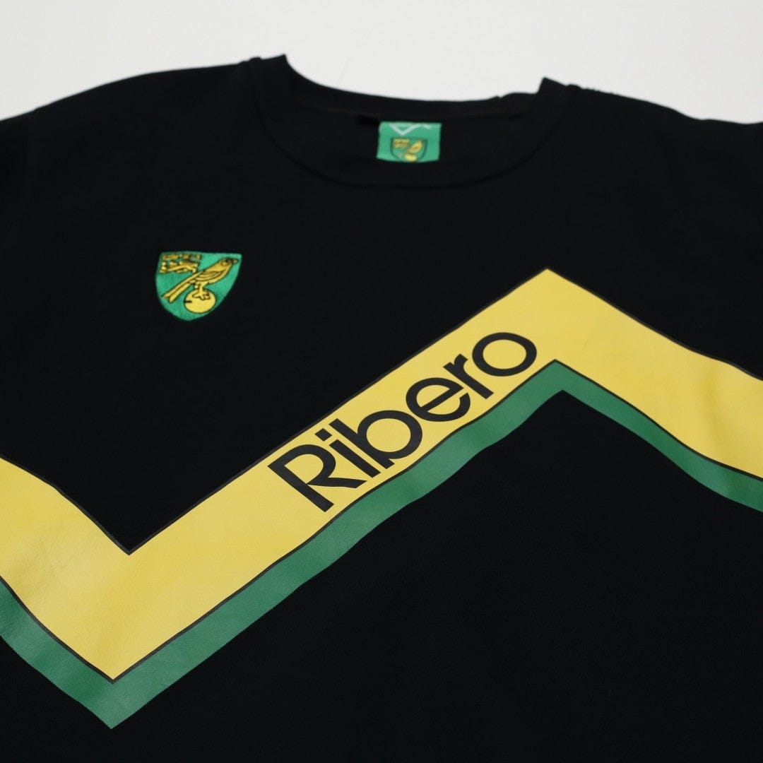 1992/94 Norwich City Retro Ribero Football Training Sweatshirt (M/L)