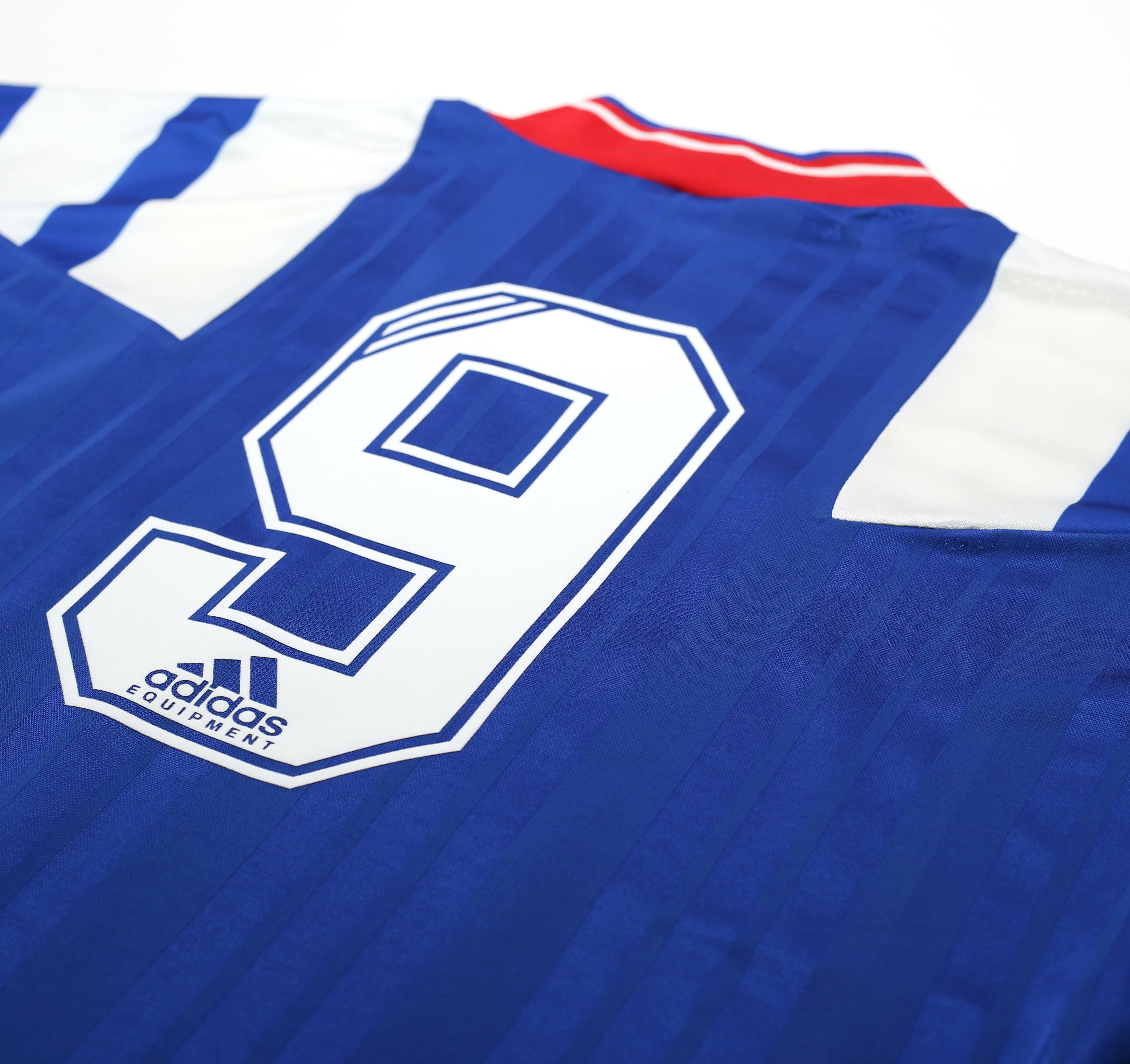 1992/94 Rangers Home Football Shirt | Size L | Vintage adidas