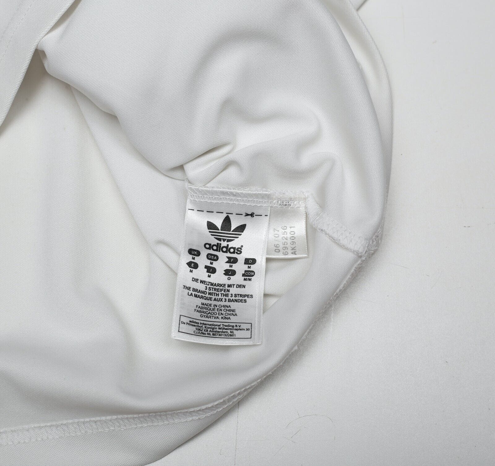 1992/94 RIVER PLATE Retro adidas Originals L/S Home Football Shirt Jersey (M)