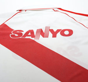 1992/94 RIVER PLATE Retro adidas Originals LS Home Football Shirt Jersey (M)