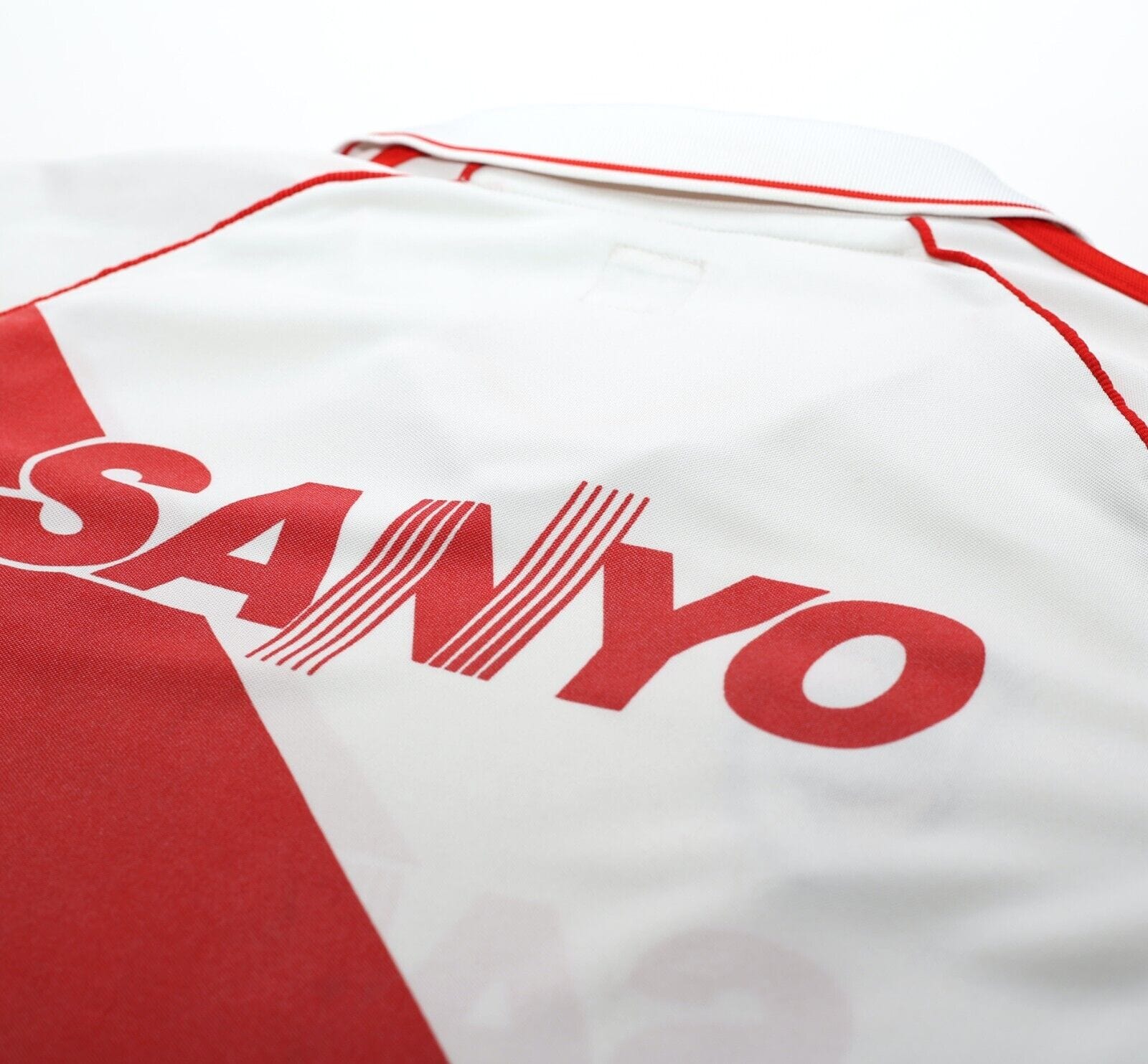 1992/94 RIVER PLATE Retro adidas Originals LS Home Football Shirt Jersey (M)