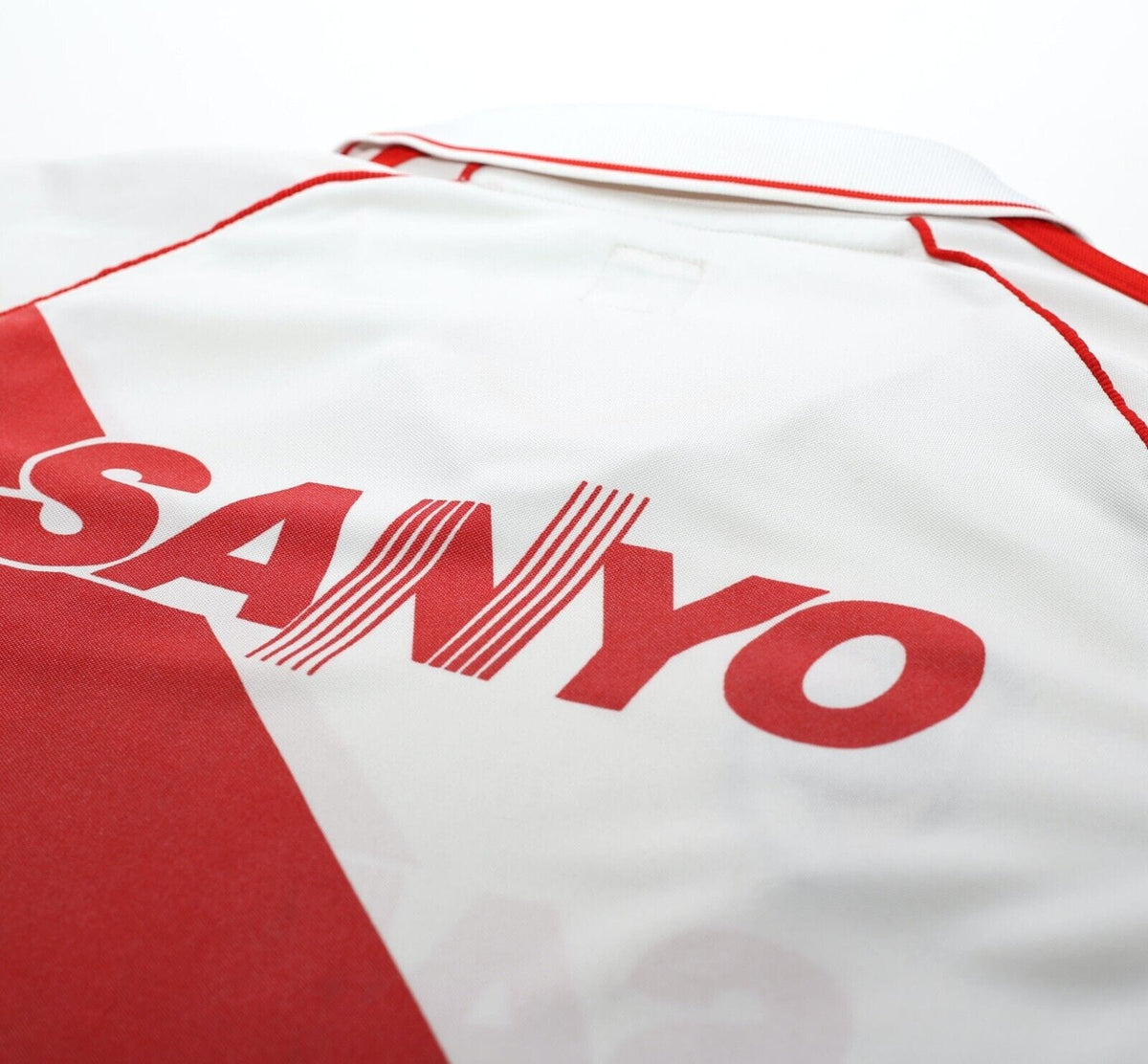 1992/94 RIVER PLATE Retro adidas Originals LS Home Football Shirt Jersey (M)