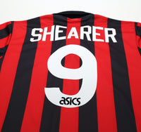 1992/94 SHEARER #9 Blackburn Rovers Vintage Asics Away Football Shirt (M) 40/42