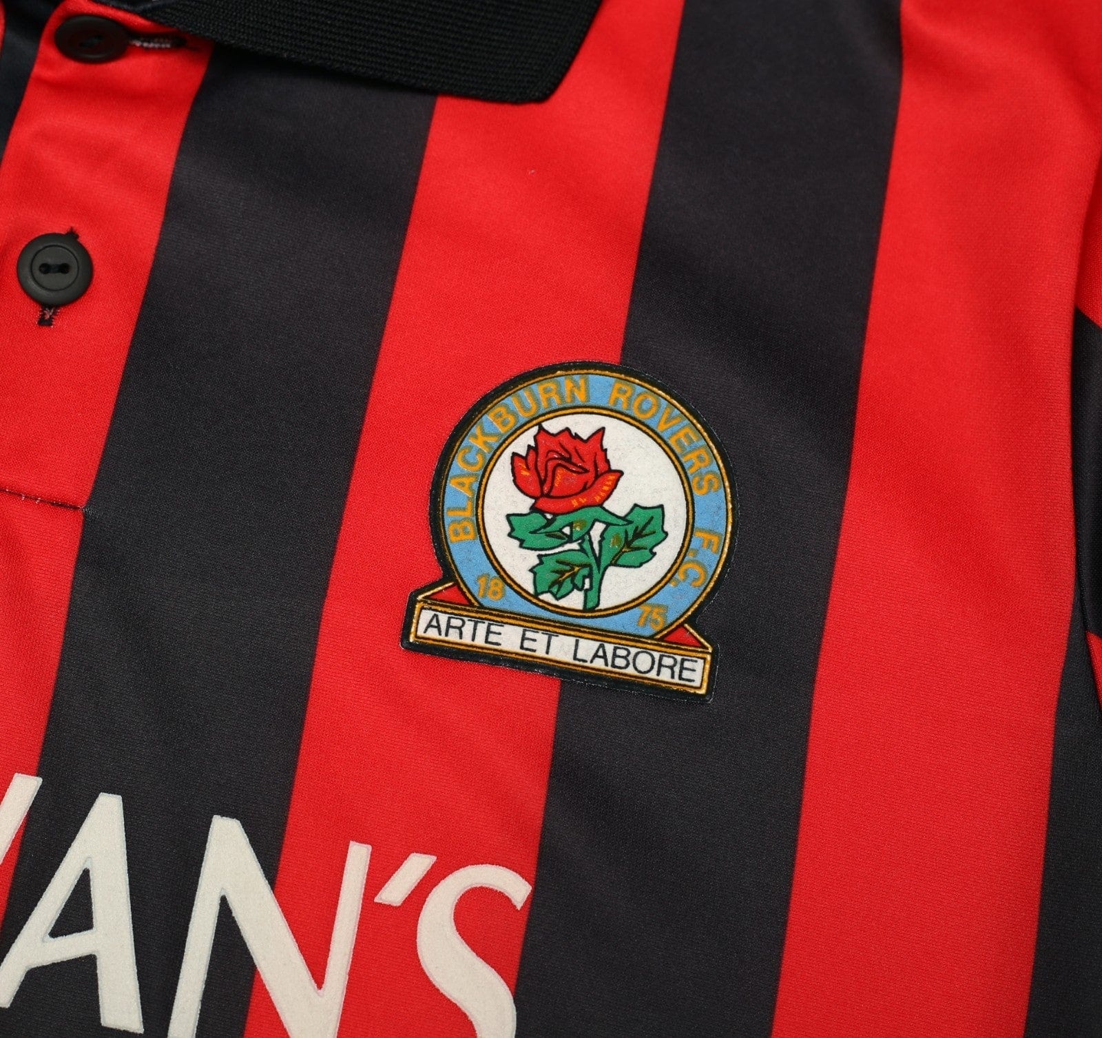 1992/94 SHEARER #9 Blackburn Rovers Vintage Asics Away Football Shirt (M) 40/42