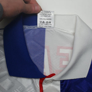 1992/94 Shearer #9 Blackburn Rovers Vintage Asics Home Football Shirt (L/XL)
