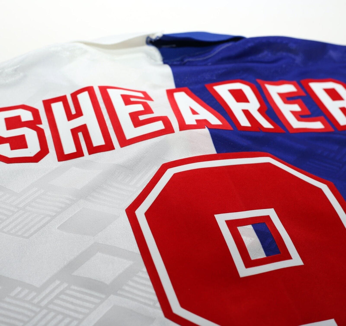 1992/94 SHEARER #9 Blackburn Rovers Vintage Asics Home Football Shirt (XL)