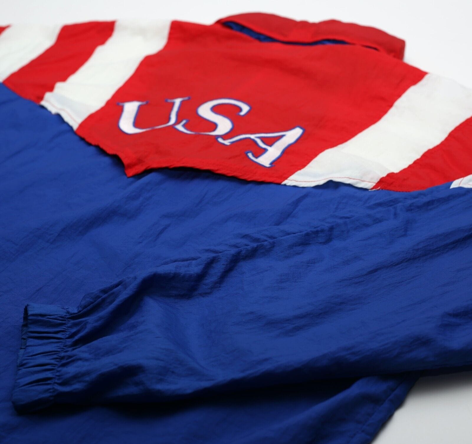 1992/94 USA Vintage adidas Football Soccer Shell Jacket (L/XL)