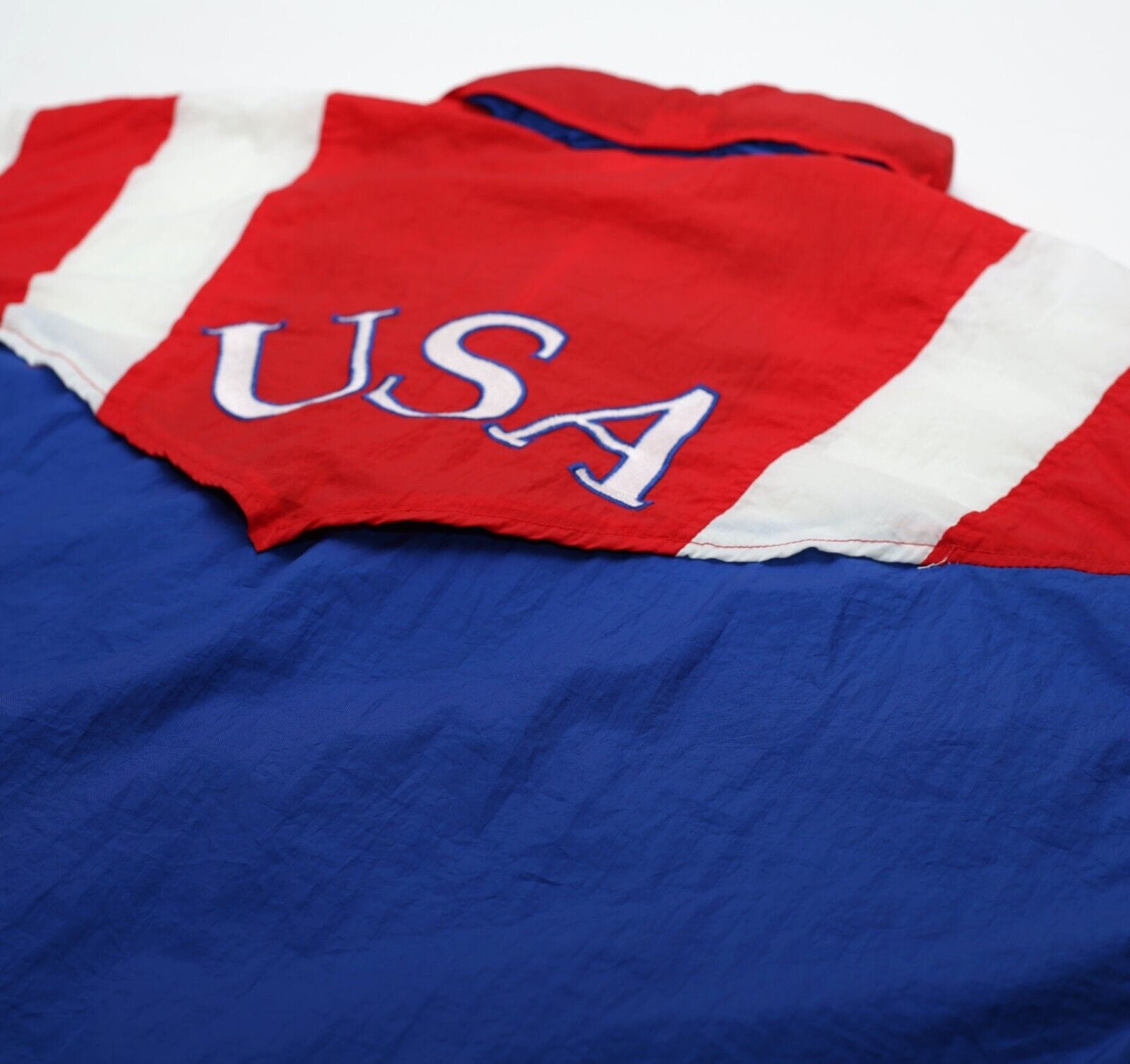 1992/94 USA Vintage adidas Football Soccer Shell Jacket (L/XL)