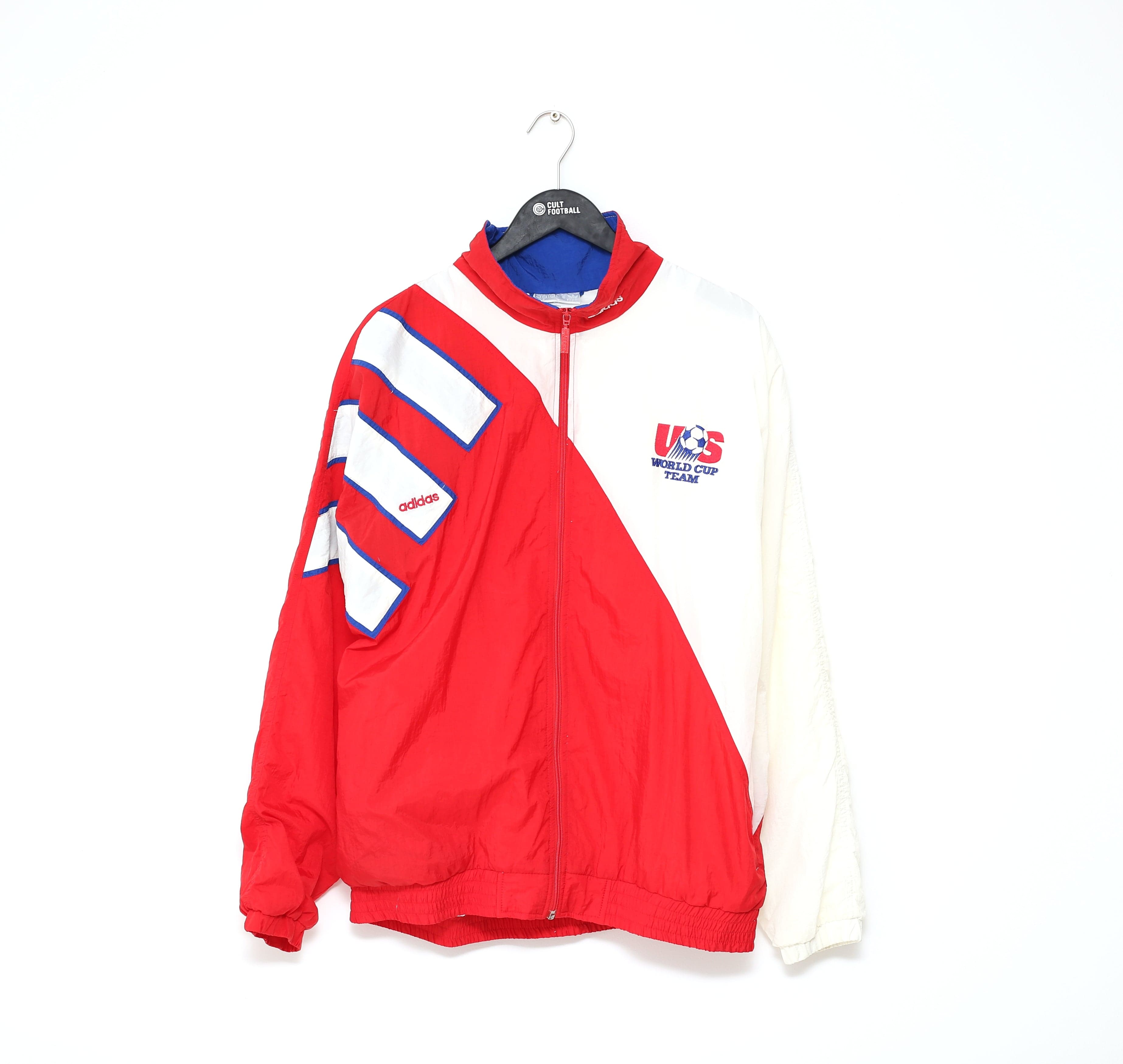 1992/94 USA Vintage adidas Football Soccer Track Top Jacket (L