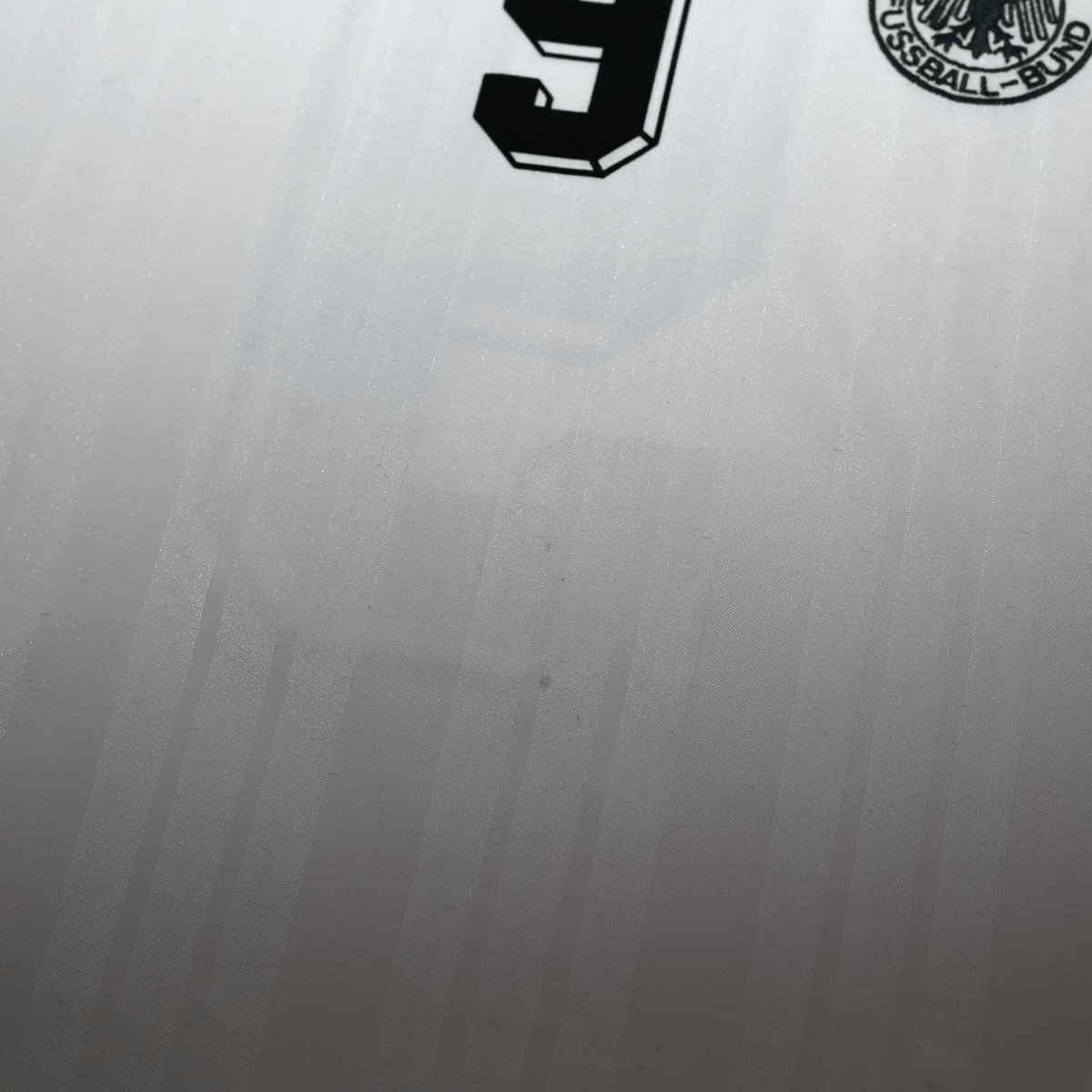 1992/94 Voller #9 Germany Vintage adidas Home Football Shirt (L) EURO 92