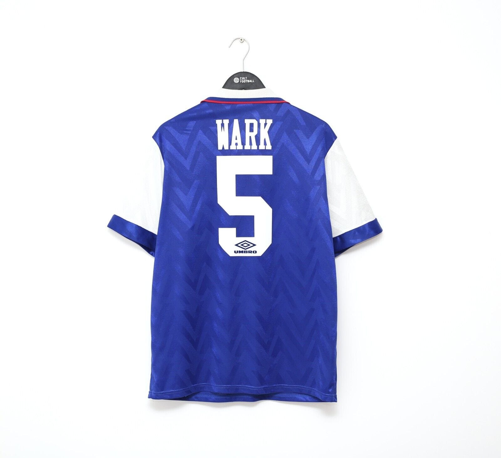 1992/94 WARK #5 Ipswich Town Vintage Umbro Football Shirt Jersey (M)