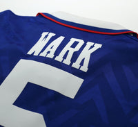 1992/94 WARK #5 Ipswich Town Vintage Umbro Football Shirt Jersey (M)