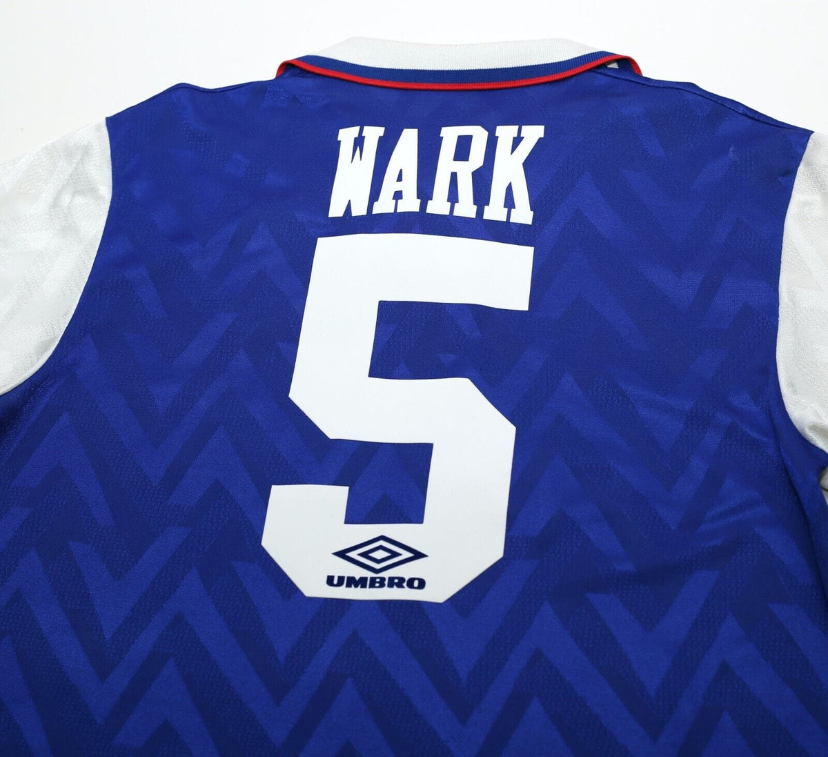 1992/94 WARK #5 Ipswich Town Vintage Umbro Football Shirt Jersey (M)