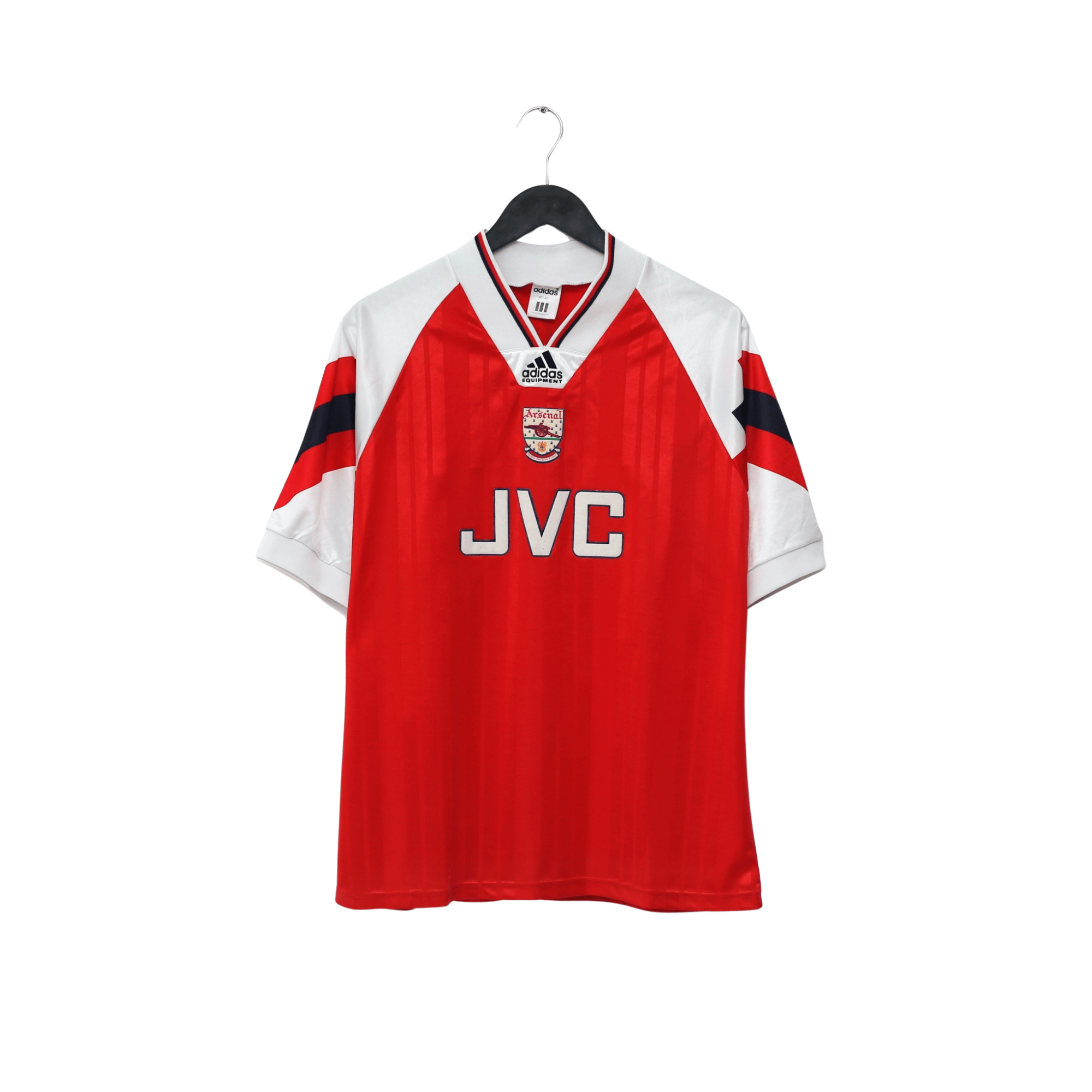 1992/94 Wright #8 Arsenal Vintage adidas Home Football Shirt (L)