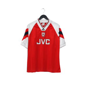1992/94 Wright #8 Arsenal Vintage adidas Home Football Shirt (L)
