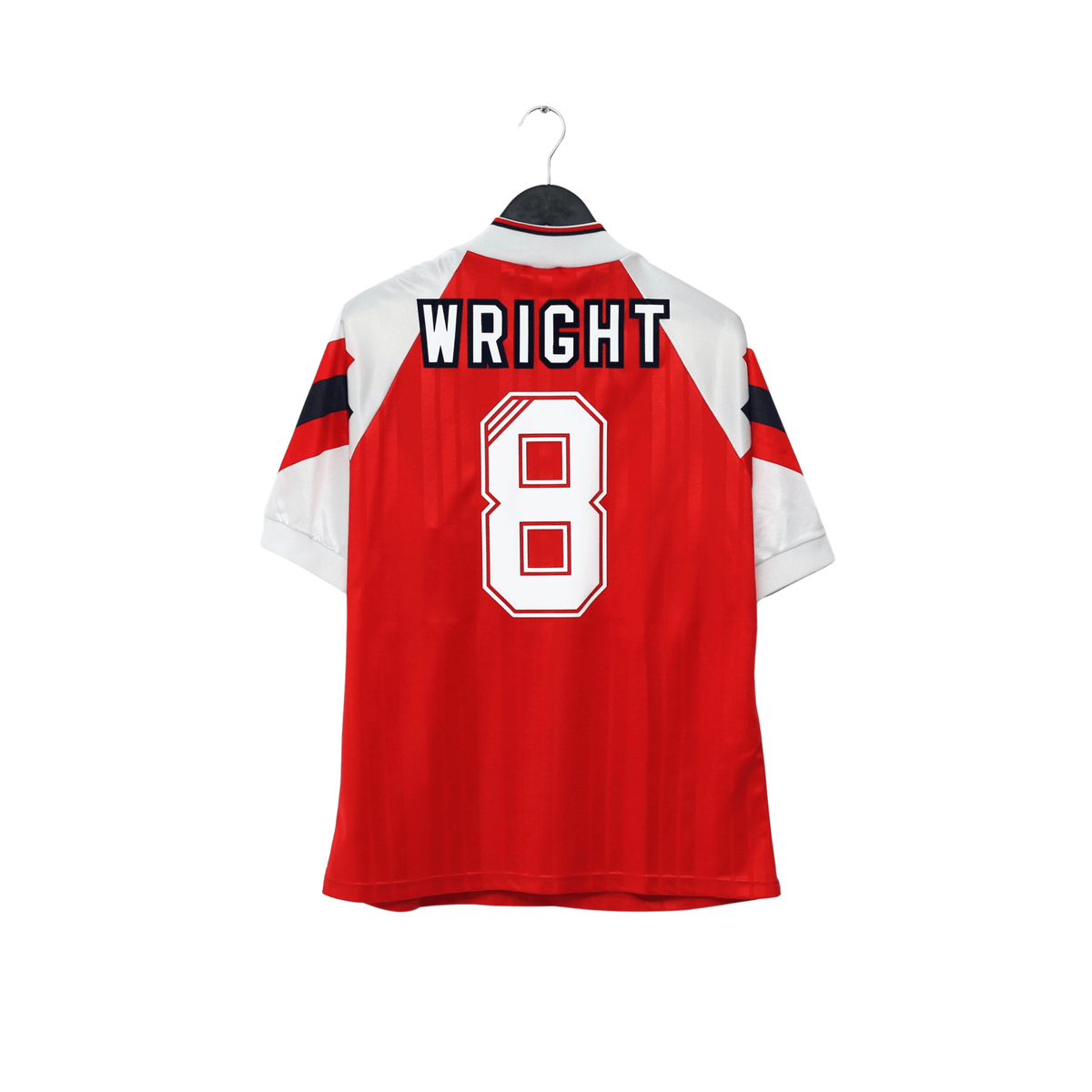 1992/94 Wright #8 Arsenal Vintage adidas Home Football Shirt (L)