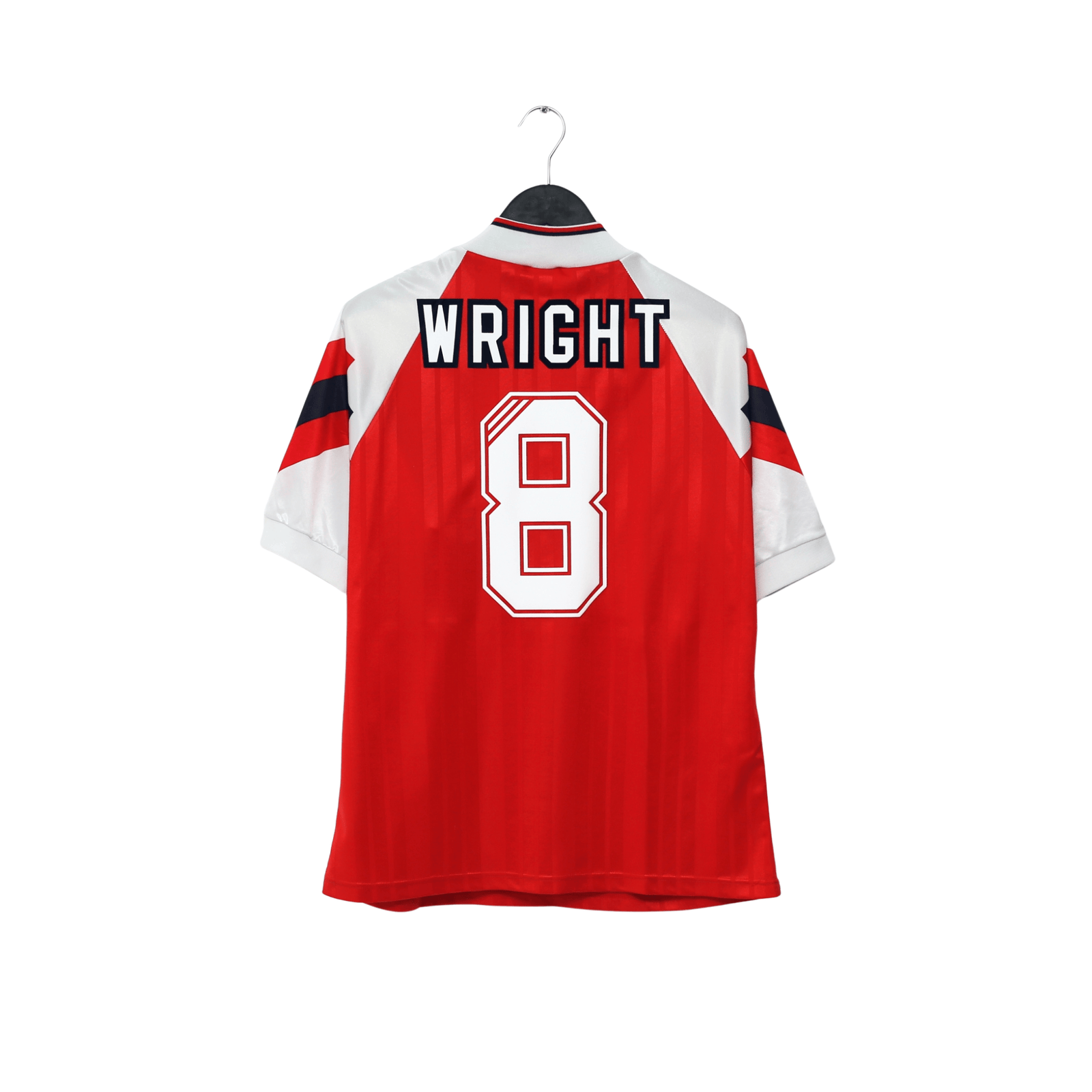 1992/94 Wright #8 Arsenal Vintage adidas Home Football Shirt (L)