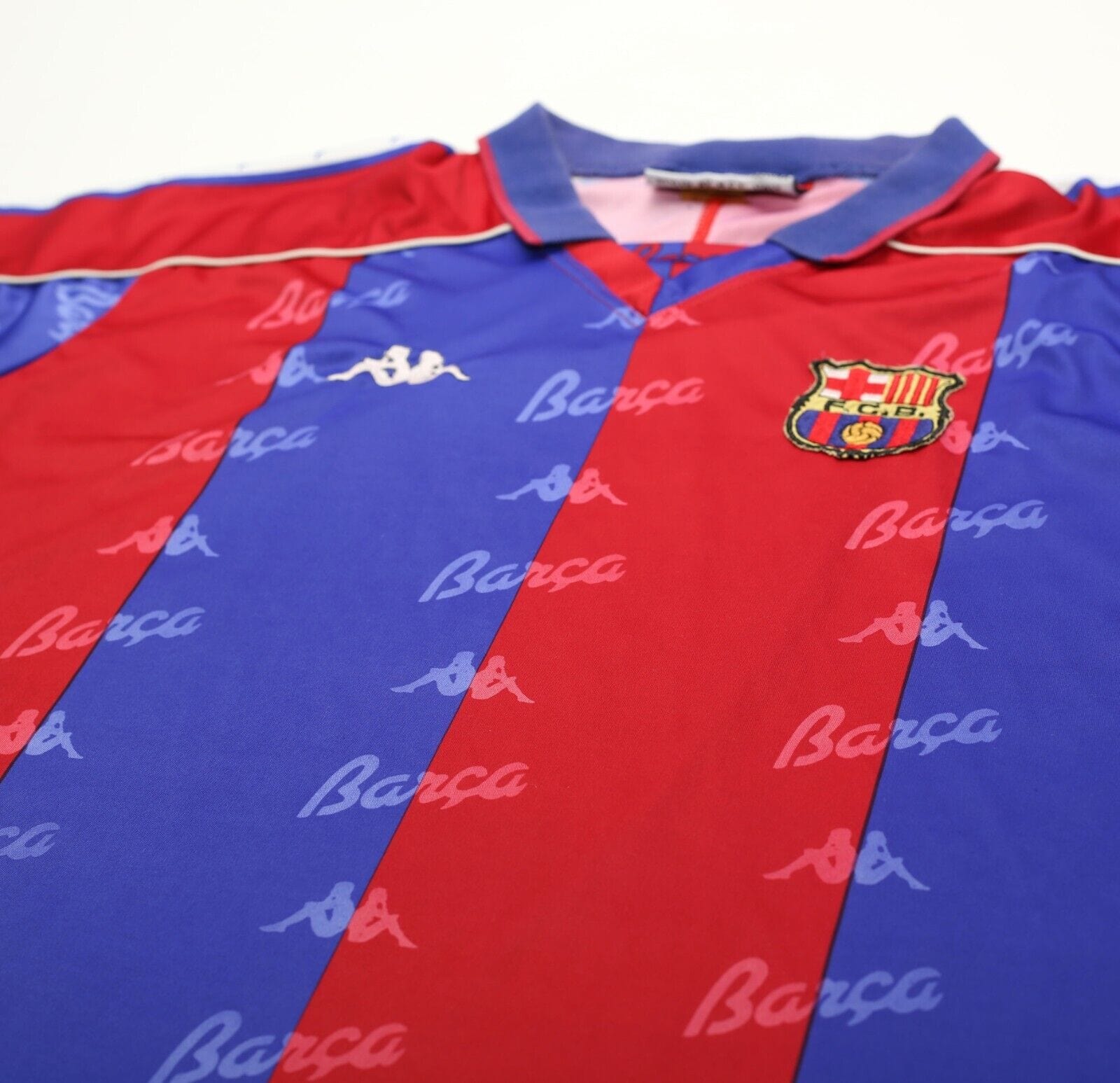 1992/95 vintage Barcelona home shirt | Size L | Classic