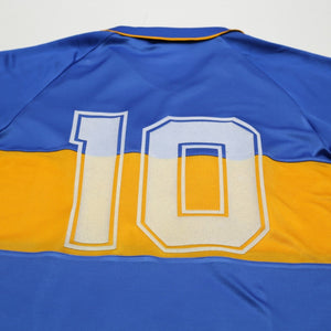 1993 #10 Boca Juniors Retro adidas Orginals L/S Home Football Shirt (M)