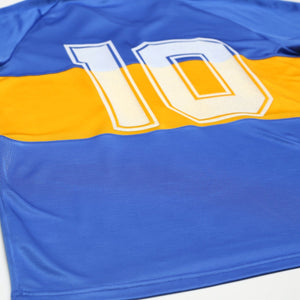 1993 #10 Boca Juniors Retro adidas Orginals L/S Home Football Shirt (M)