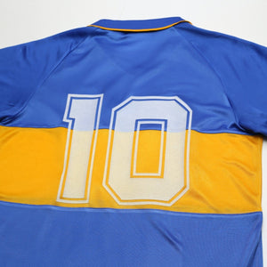 1993 #10 Boca Juniors Retro adidas Orginals L/S Home Football Shirt (M)