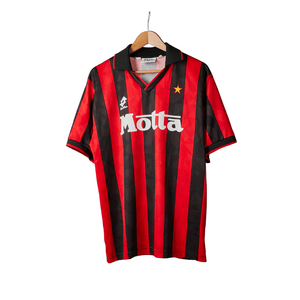 1993-94 AC Milan Home Lotto Shirt - Excellent  L