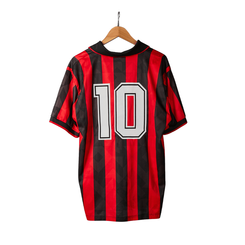 1993-94 AC Milan Home Lotto Shirt - Excellent  L