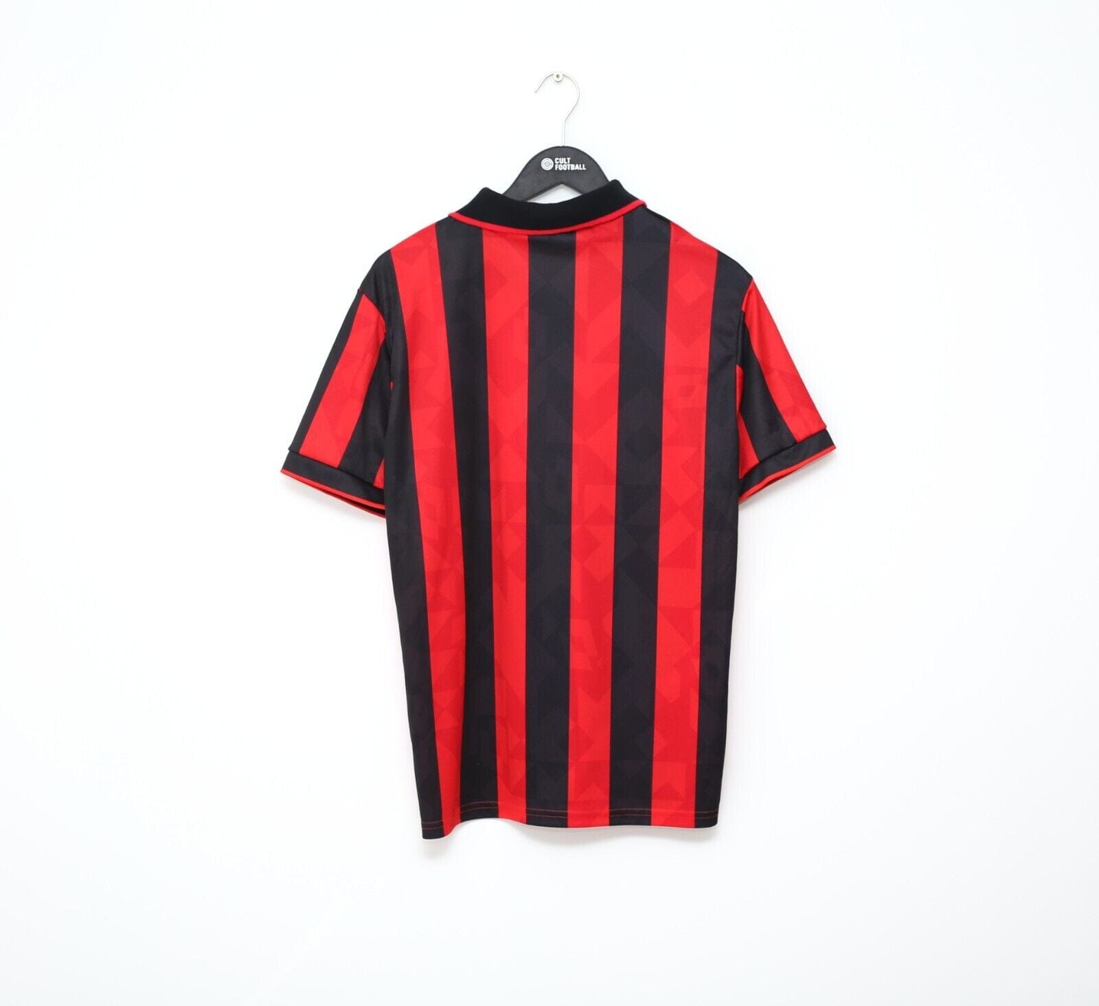 1993/94　Lotto　AC Milan　黄金期　半袖　ホーム　ユニフォーム 1993/94 AC MILAN Vintage Lotto Home Football Shirt Jersey (S/M)