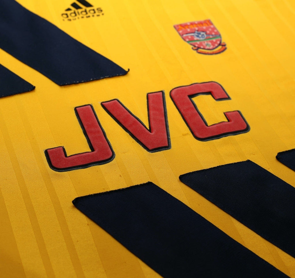 1993/94 ARSENAL Vintage adidas Equipment Away Football Shirt (XL)