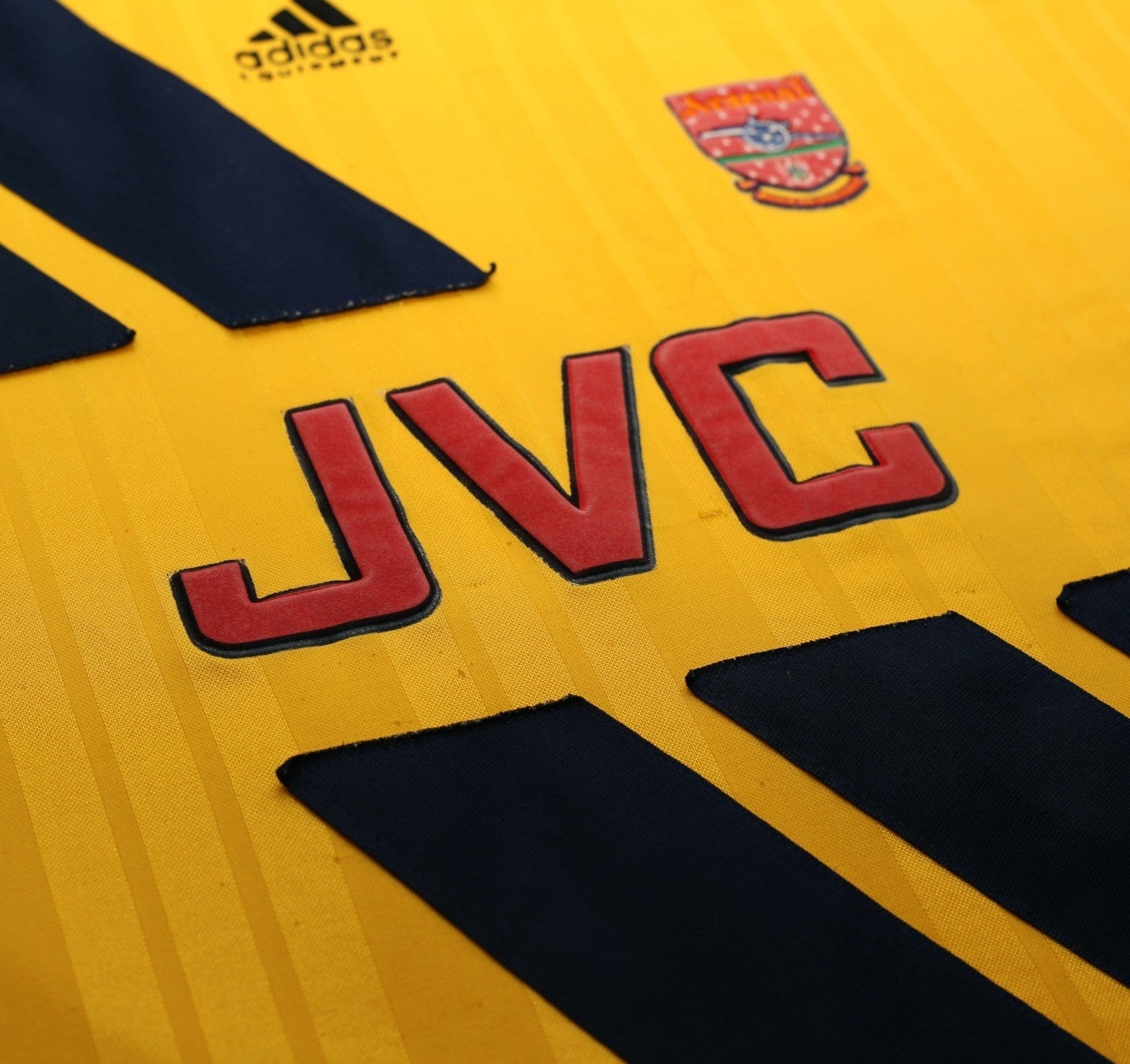 1993/94 ARSENAL Vintage adidas Equipment Away Football Shirt (XL)