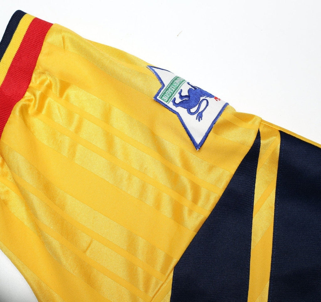 1993/94 ARSENAL Vintage adidas Equipment Away Football Shirt (XL)