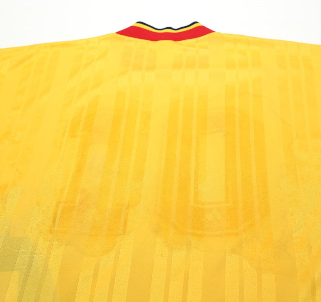 1993/94 ARSENAL Vintage adidas Equipment Away Football Shirt (XL)