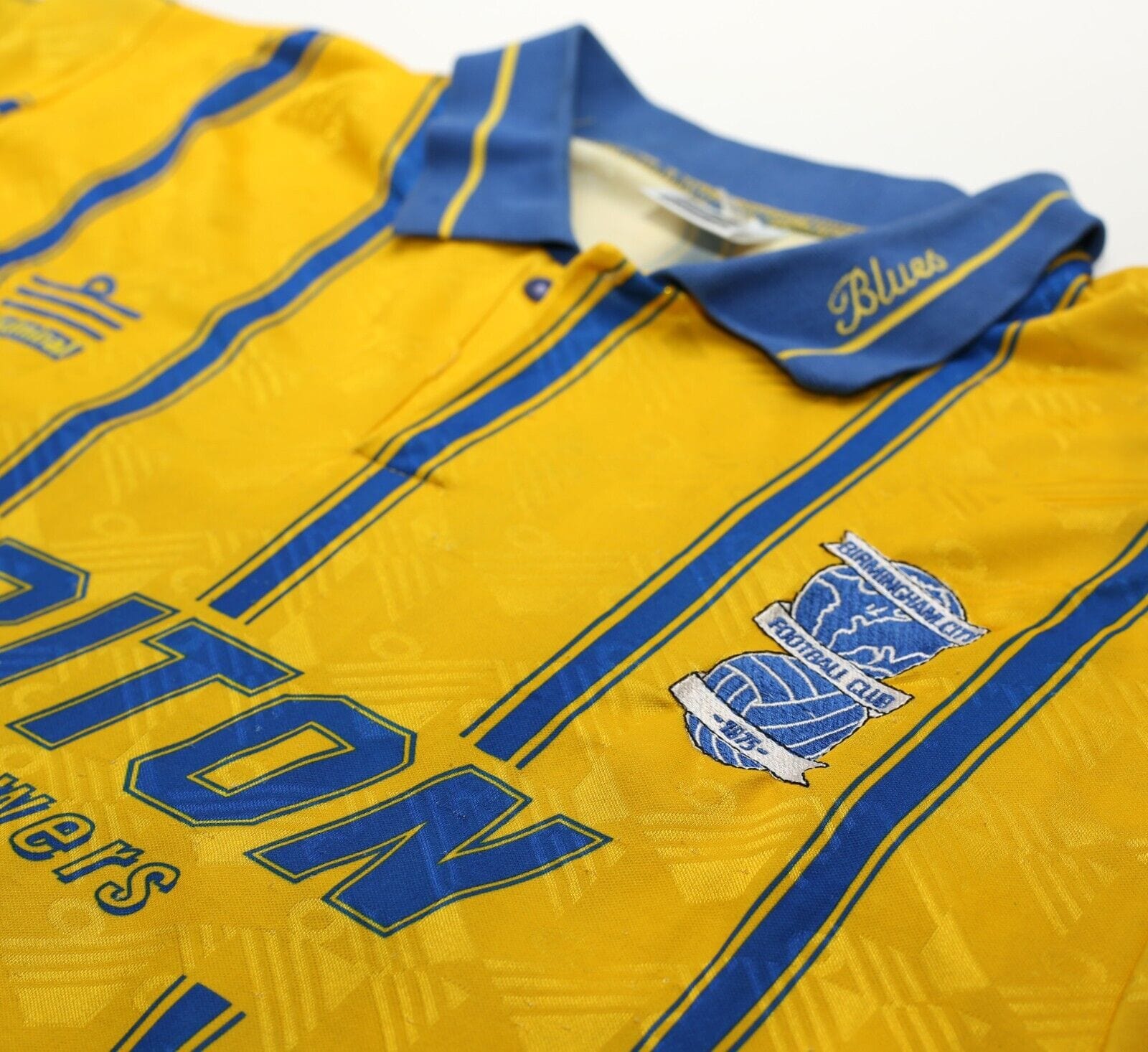 1993/94 BIRMINGHAM CITY Vintage Admiral Away Football Shirt (M)