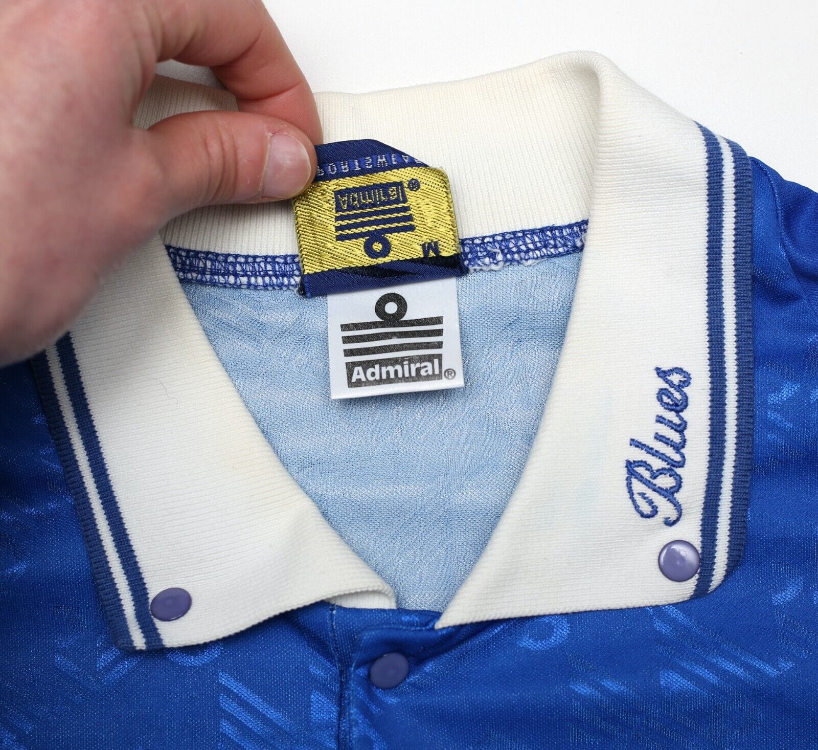 1993/94 BIRMINGHAM CITY Vintage Admiral Home Football Shirt (M)