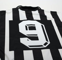 1993/94 BRANCA #9 Udinese Vintage Lotto Long Sleeve Home Football Shirt (L/XL)