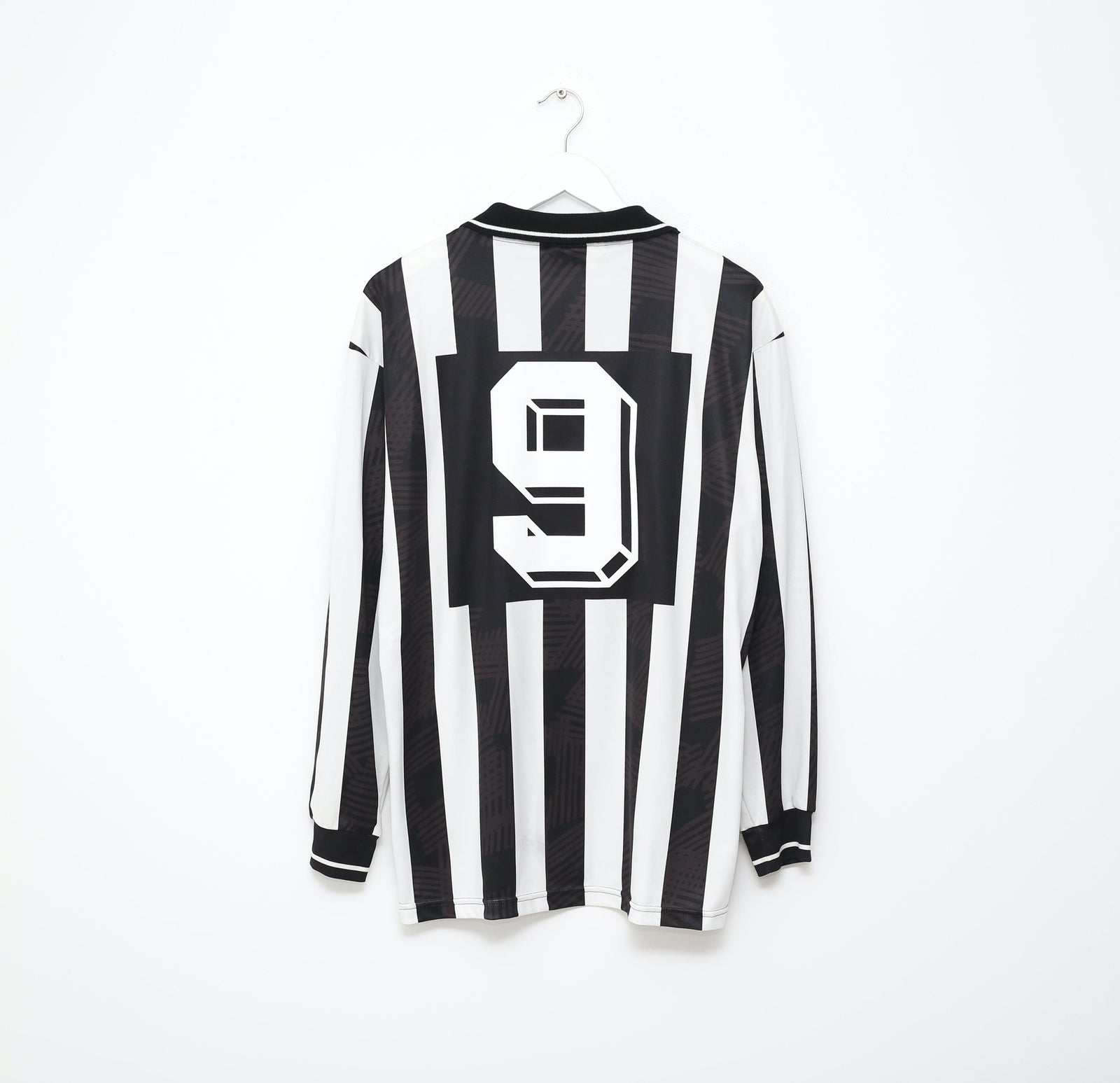 1993/94 BRANCA #9 Udinese Vintage Lotto Long Sleeve Home Football Shirt (L/XL)