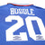 1993/94 HODDLE #20 Chelsea Vintage Umbro Home Football Shirt Jersey (XL)