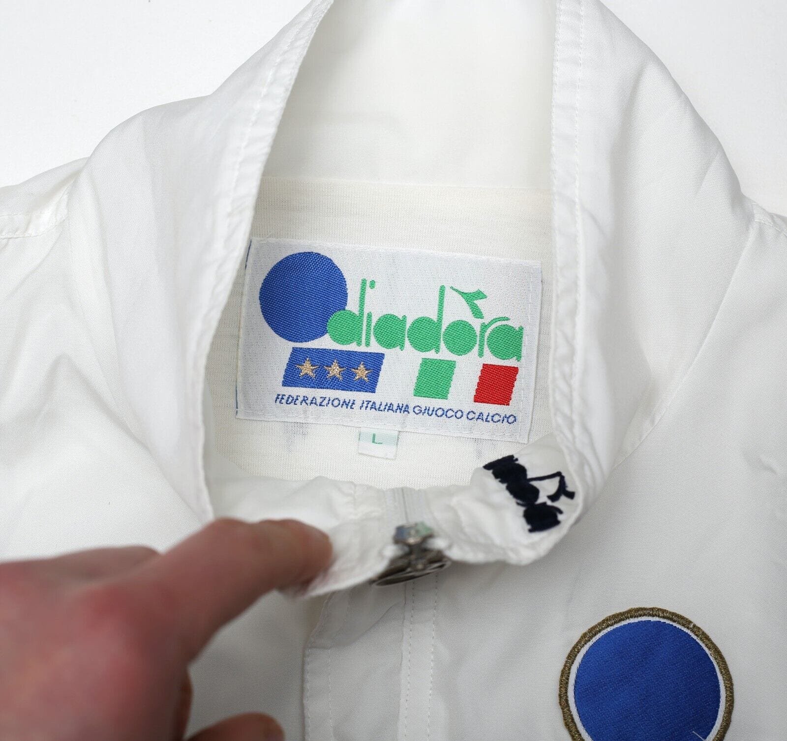 1993/94 ITALY Vintage Diadora Track Top Jacket (L) World Cup 94