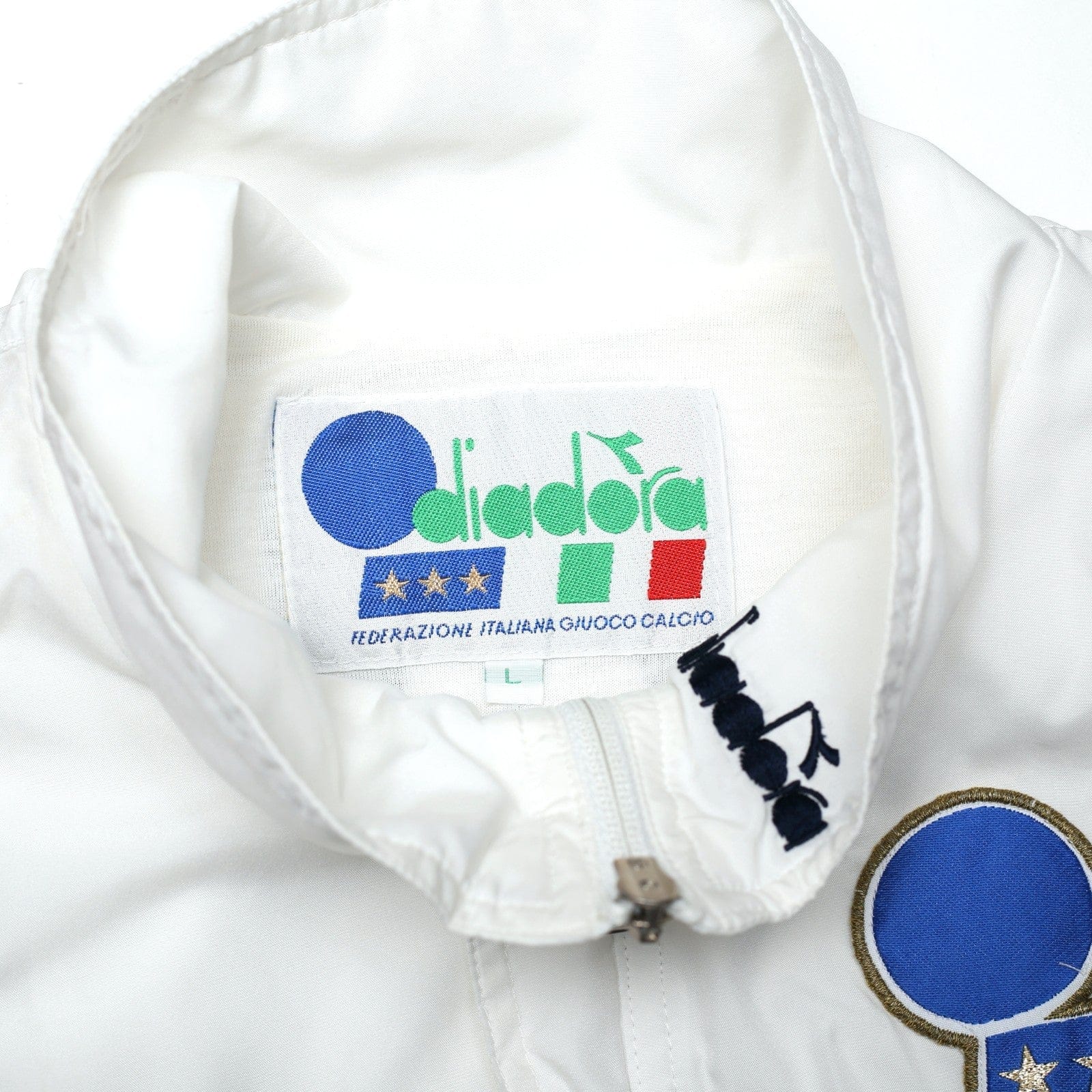 1993/94 Italy Vintage Diadora Track Top Jacket (L) World Cup 94