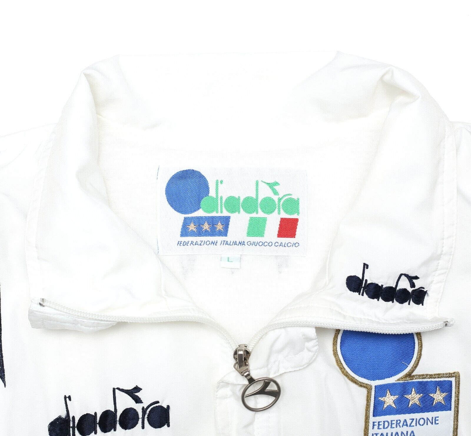 1993/94 ITALY Vintage Diadora Track Top Jacket (L) World Cup 94