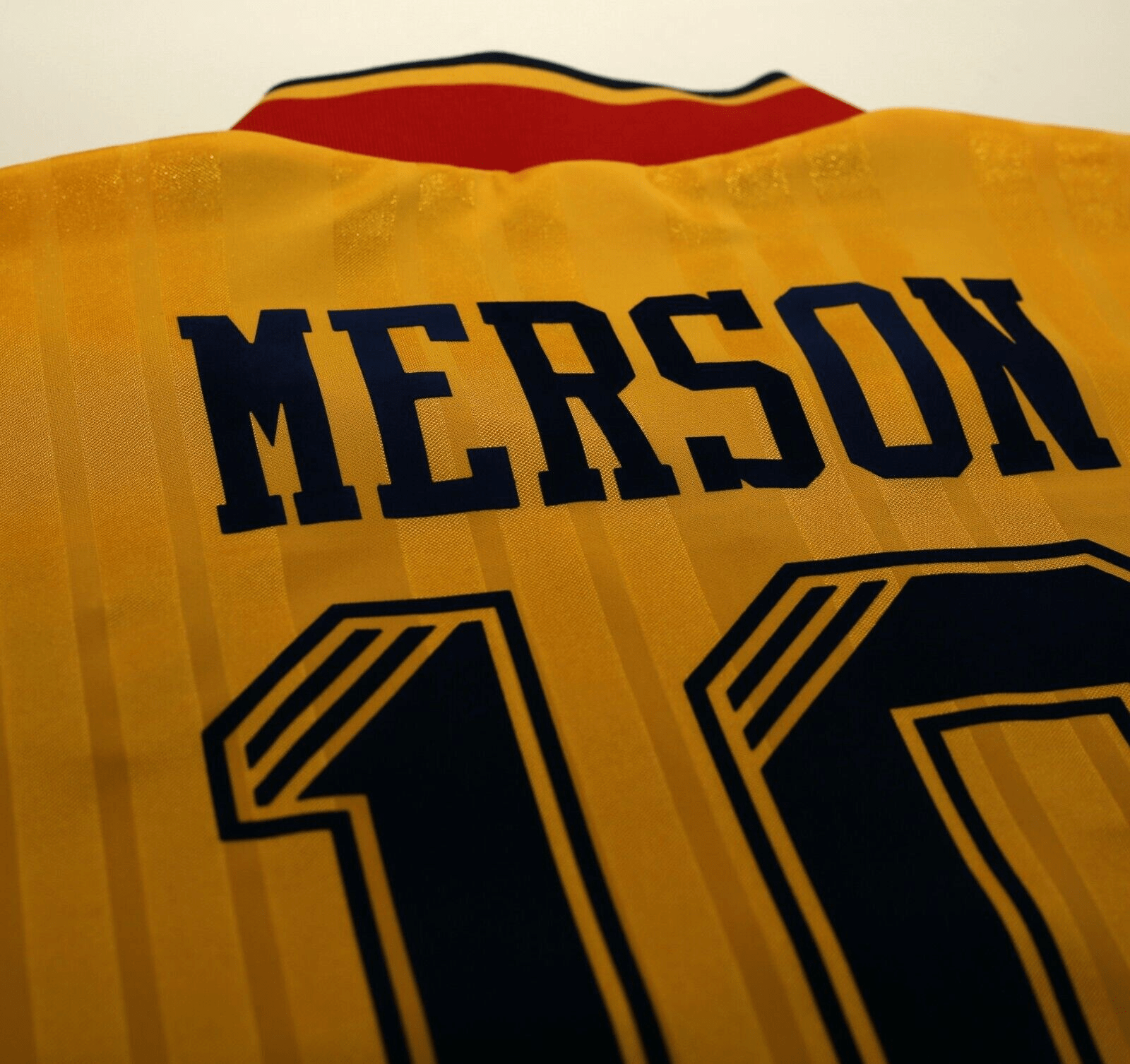 1993/94 MERSON #10 Arsenal Retro adidas Equipment Away Football Shirt (S/M)